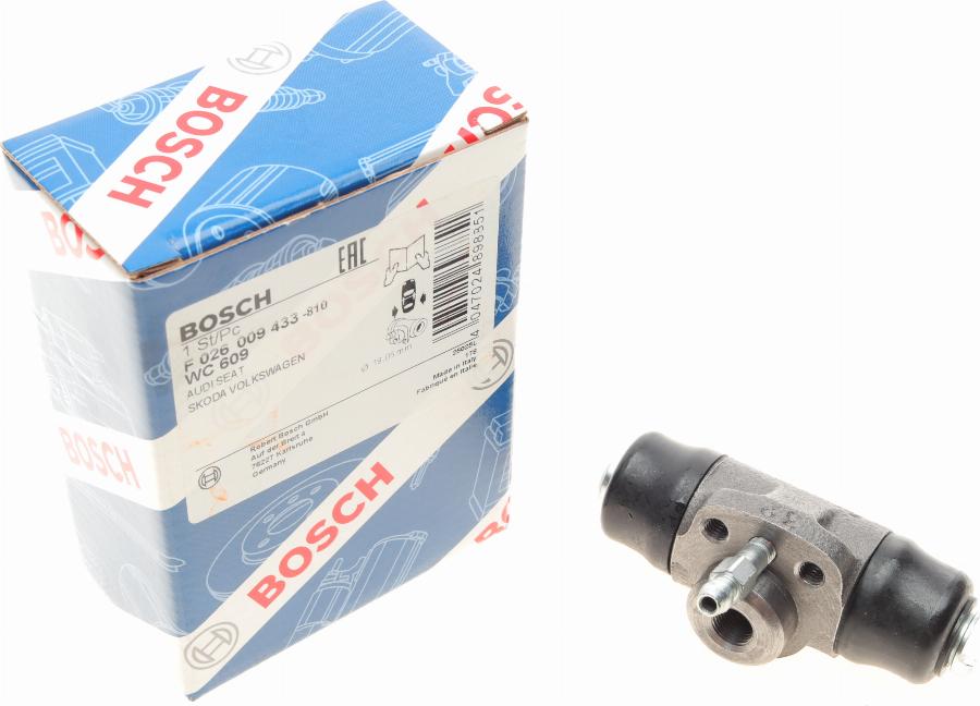 BOSCH F 026 009 433 - Колесный тормозной цилиндр onlydrive.pro