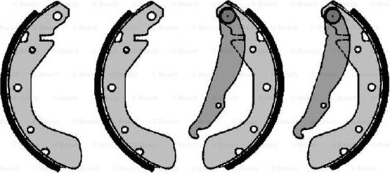 BOSCH F 026 004 614 - Brake Shoe Set onlydrive.pro