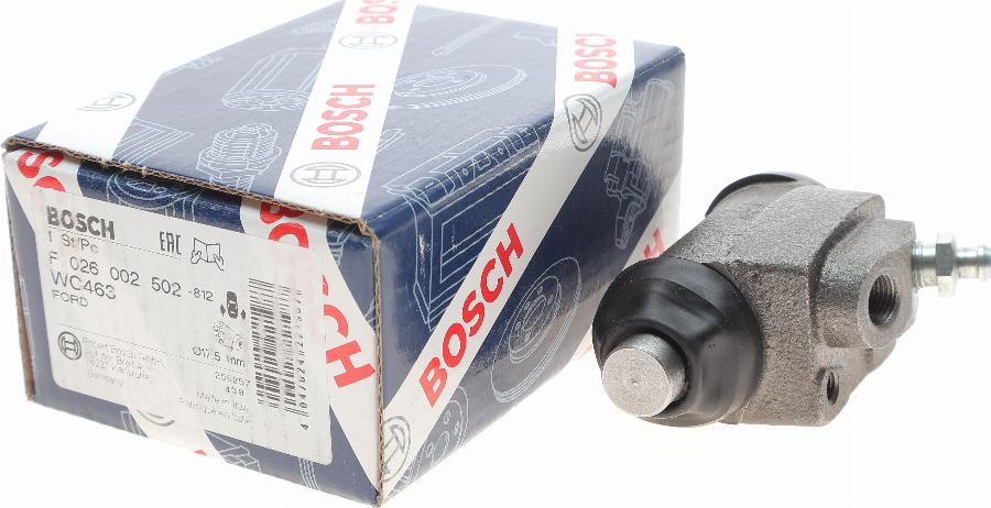 BOSCH F 026 002 502 - Rato stabdžių cilindras onlydrive.pro