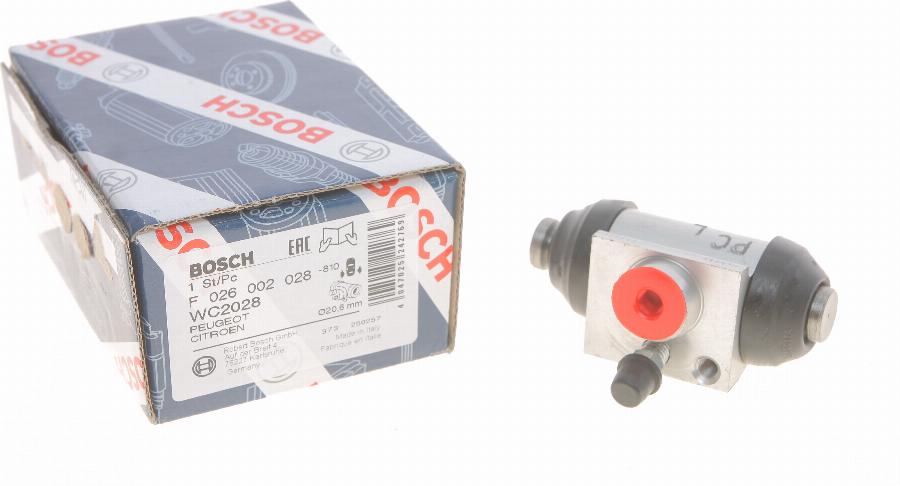 BOSCH F 026 002 028 - Wheel Brake Cylinder onlydrive.pro