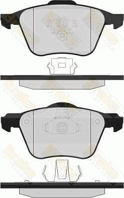 Volvo 32373161 - Brake Pad Set, disc brake onlydrive.pro