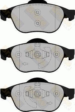 RENAULT 7711 946 184 - Brake Pad Set, disc brake onlydrive.pro