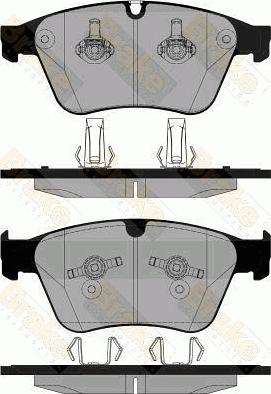 Mercedes-Benz A0004206204 - Brake Pad Set, disc brake onlydrive.pro