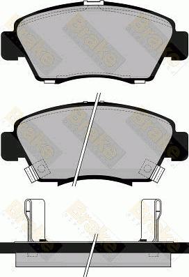 Valeo 302495 - Brake Pad Set, disc brake onlydrive.pro