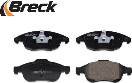 Breck 24538 00 701 00 - Brake Pad Set, disc brake onlydrive.pro