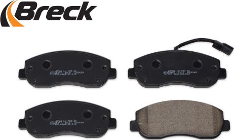 Breck 25147 00 703 10 - Brake Pad Set, disc brake onlydrive.pro