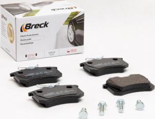 Breck 20961 00 704 00 - Brake Pad Set, disc brake onlydrive.pro