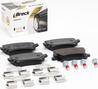 Breck 23914 00 704 00 - Brake Pad Set, disc brake onlydrive.pro