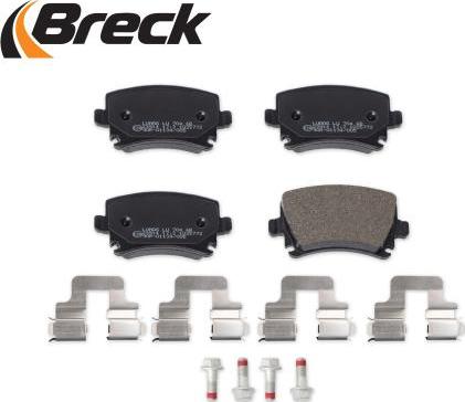 Breck 23914 00 704 00 - Brake Pad Set, disc brake onlydrive.pro