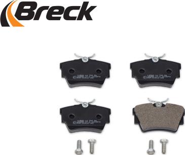 Breck 23980 00 703 00 - Brake Pad Set, disc brake onlydrive.pro
