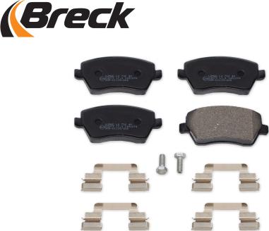 Breck 23973 00 702 00 - Brake Pad Set, disc brake onlydrive.pro