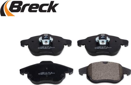 Breck 23402 00 701 00 - Brake Pad Set, disc brake onlydrive.pro