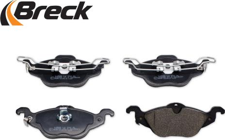 Breck 23063 00 702 10 - Brake Pad Set, disc brake onlydrive.pro