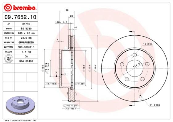 NATIONAL NBD888 - Brake Disc onlydrive.pro