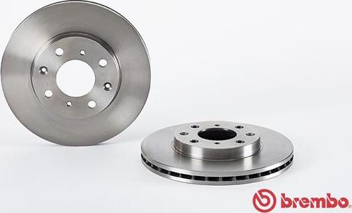 Brembo 09.9554.10 - Bremžu diski onlydrive.pro