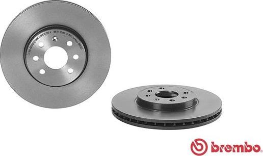 Brembo 09.9159.21 - Brake Disc onlydrive.pro