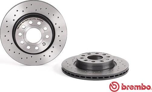 Brembo 09.9167.1X - Bremžu diski onlydrive.pro