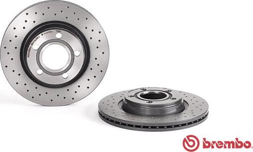 Brembo 09.7196.1X - Jarrulevy onlydrive.pro