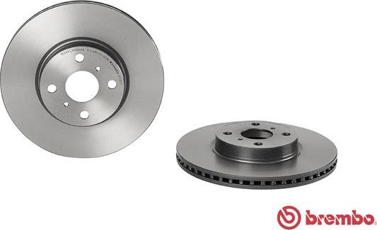 Brembo 09.A535.11 - Brake Disc onlydrive.pro