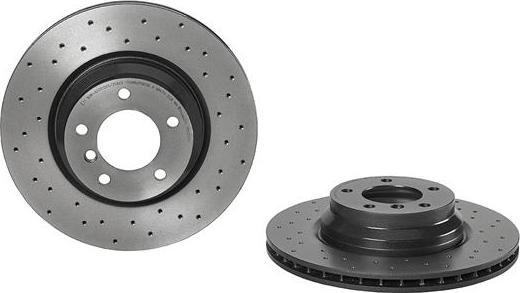 Brembo 09.A259.1X - Bremžu diski onlydrive.pro