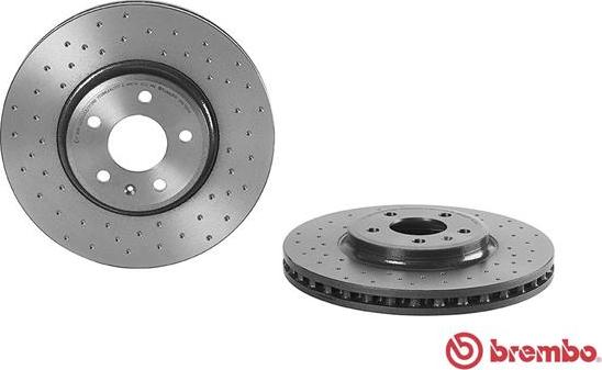 Brembo 09.A758.1X - Тормозной диск onlydrive.pro