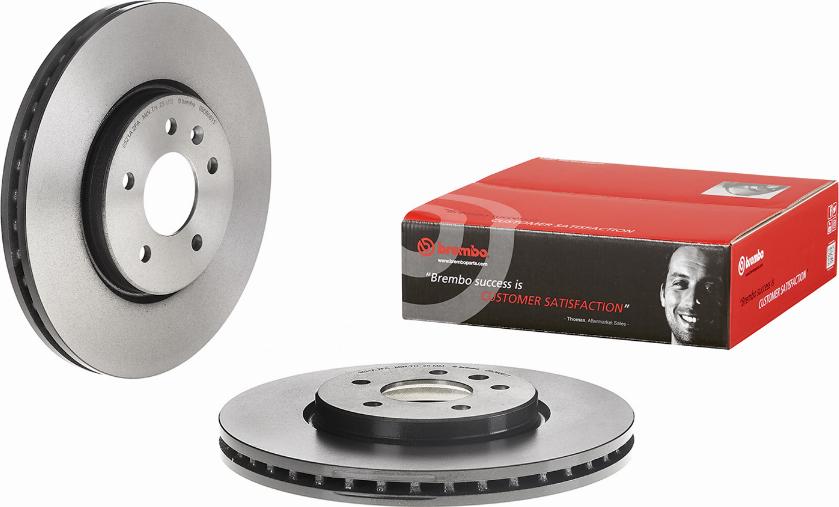 Brembo 09.D608.11 - Brake Disc onlydrive.pro