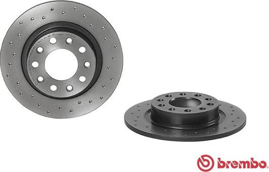 Brembo 08.9460.4X - Bremžu diski onlydrive.pro