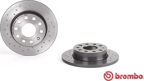 Brembo 08.9488.1X - Stabdžių diskas onlydrive.pro