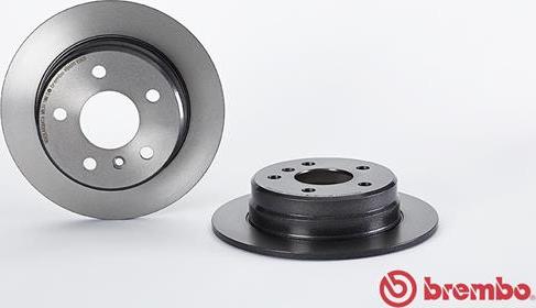 Brembo 08.9580.11 - Brake Disc onlydrive.pro