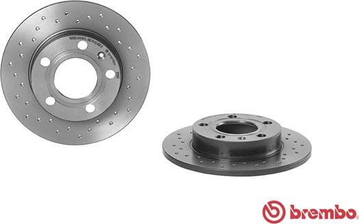 Brembo 08.9136.1X - Jarrulevy onlydrive.pro