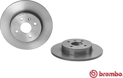 Brembo 08.9826.11 - Jarrulevy onlydrive.pro