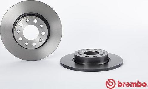 Brembo 08.9364.21 - Bremžu diski onlydrive.pro