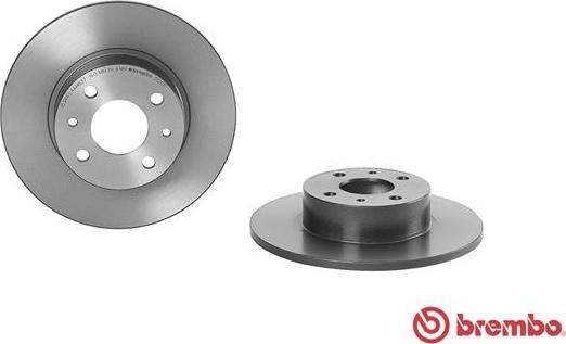 Brembo 08.3126.11 - Stabdžių diskas onlydrive.pro