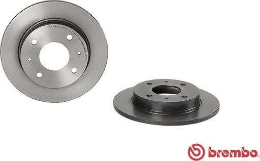 Brembo 08.A607.11 - Brake Disc onlydrive.pro