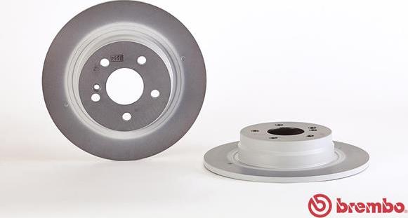 Brembo 08.A612.41 - Bremžu diski onlydrive.pro