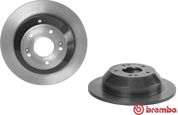 Brembo 08.B605.11 - Brake Disc onlydrive.pro