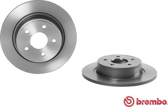 Brembo 08.B601.11 - Brake Disc onlydrive.pro