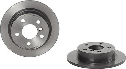 Brembo 08.C745.11 - Brake Disc onlydrive.pro