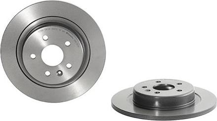 Brembo 08.D757.11 - Brake Disc onlydrive.pro