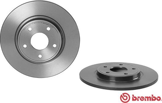 Brembo 08.N249.11 - Brake Disc onlydrive.pro