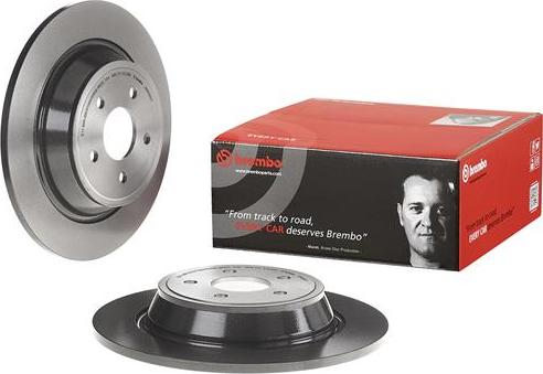 Brembo 08.N258.21 - Brake Disc onlydrive.pro