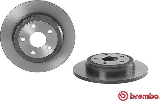 Brembo 08.N233.11 - Brake Disc onlydrive.pro