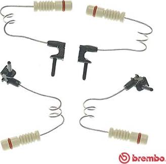 Brembo A 00 387 - Įspėjimo kontaktas, stabdžių trinkelių susidėvėjimas onlydrive.pro