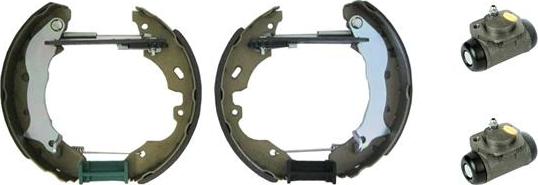 Brembo K 24 040 - Комплект тормозных колодок, барабанные onlydrive.pro