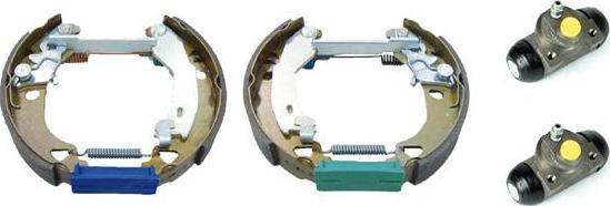 Brembo K 23 039 - Piduriklotside komplekt onlydrive.pro