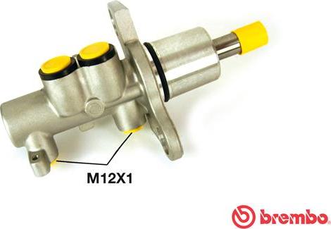 Brembo M 85 018 - Pagrindinis cilindras, stabdžiai onlydrive.pro