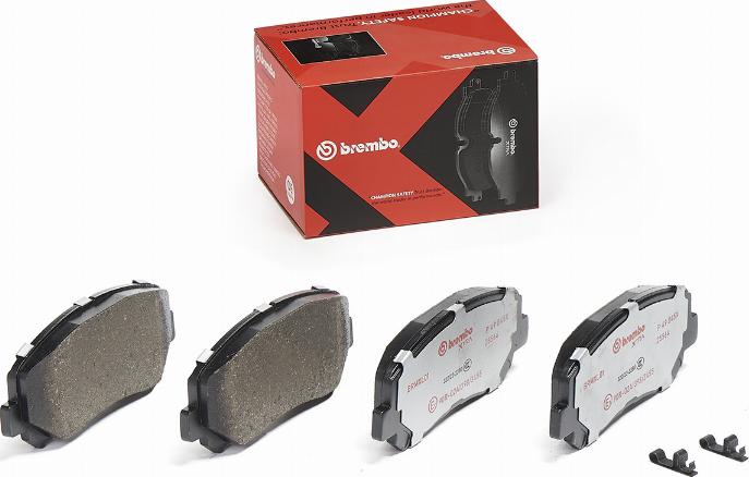 Brembo P 49 045X - Brake Pad Set, disc brake onlydrive.pro