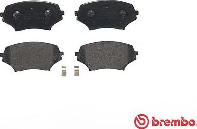 Brembo P 49 043 - Brake Pad Set, disc brake onlydrive.pro