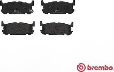 Brembo P 49 031 - Brake Pad Set, disc brake onlydrive.pro