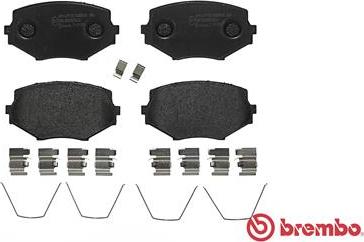 Brembo P 49 020 - Brake Pad Set, disc brake onlydrive.pro